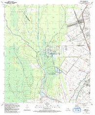 Addis Louisiana Historical topographic map, 1:24000 scale, 7.5 X 7.5 Minute, Year 1992