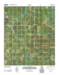 Afeman Louisiana Historical topographic map, 1:24000 scale, 7.5 X 7.5 Minute, Year 2012