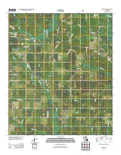 Afeman Louisiana Historical topographic map, 1:24000 scale, 7.5 X 7.5 Minute, Year 2012