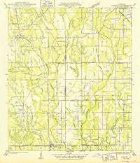 Albany Louisiana Historical topographic map, 1:31680 scale, 7.5 X 7.5 Minute, Year 1949