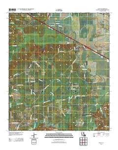 Allen Louisiana Historical topographic map, 1:24000 scale, 7.5 X 7.5 Minute, Year 2012
