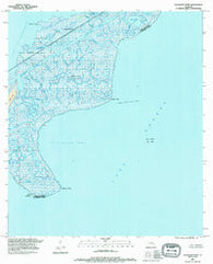 Alligator Point Louisiana Historical topographic map, 1:24000 scale, 7.5 X 7.5 Minute, Year 1994