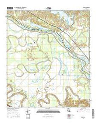 Aloha Louisiana Current topographic map, 1:24000 scale, 7.5 X 7.5 Minute, Year 2015