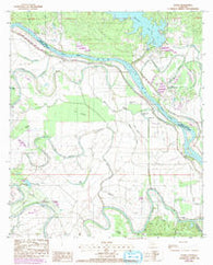 Aloha Louisiana Historical topographic map, 1:24000 scale, 7.5 X 7.5 Minute, Year 1983