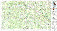 Amite Louisiana Historical topographic map, 1:100000 scale, 30 X 60 Minute, Year 1983
