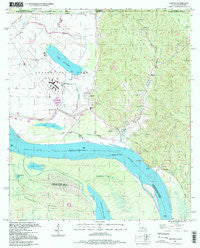 Angola Louisiana Historical topographic map, 1:24000 scale, 7.5 X 7.5 Minute, Year 1996