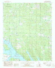Arizona Louisiana Historical topographic map, 1:24000 scale, 7.5 X 7.5 Minute, Year 1986