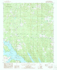 Arizona Louisiana Historical topographic map, 1:24000 scale, 7.5 X 7.5 Minute, Year 1986