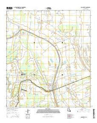 Arnaudville Louisiana Current topographic map, 1:24000 scale, 7.5 X 7.5 Minute, Year 2015