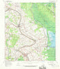 Arnaudville Louisiana Historical topographic map, 1:62500 scale, 15 X 15 Minute, Year 1963