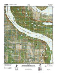 Ashly Louisiana Historical topographic map, 1:24000 scale, 7.5 X 7.5 Minute, Year 2012