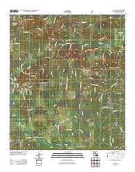 Atlanta Louisiana Historical topographic map, 1:24000 scale, 7.5 X 7.5 Minute, Year 2012