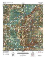 Bancroft Louisiana Historical topographic map, 1:24000 scale, 7.5 X 7.5 Minute, Year 2010