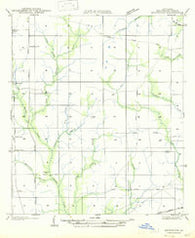 Bannister Louisiana Historical topographic map, 1:31680 scale, 7.5 X 7.5 Minute, Year 1947