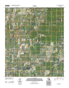 Baskinton Louisiana Historical topographic map, 1:24000 scale, 7.5 X 7.5 Minute, Year 2012