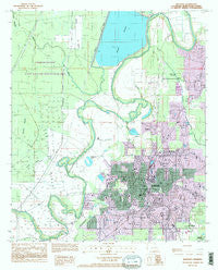 Bastrop Louisiana Historical topographic map, 1:24000 scale, 7.5 X 7.5 Minute, Year 1994