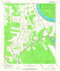 Batchelor Louisiana Historical topographic map, 1:24000 scale, 7.5 X 7.5 Minute, Year 1965