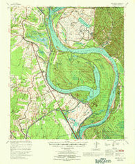 Batchelor Louisiana Historical topographic map, 1:62500 scale, 15 X 15 Minute, Year 1967