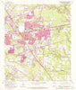 Baton Rouge East Louisiana Historical topographic map, 1:24000 scale, 7.5 X 7.5 Minute, Year 1963