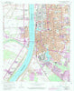 Baton Rouge West Louisiana Historical topographic map, 1:24000 scale, 7.5 X 7.5 Minute, Year 1963