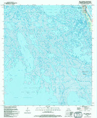 Bay Courant Louisiana Historical topographic map, 1:24000 scale, 7.5 X 7.5 Minute, Year 1994