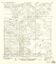 Bay Dosgris Louisiana Historical topographic map, 1:31680 scale, 7.5 X 7.5 Minute, Year 1949