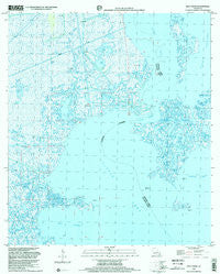 Bay L'Ours Louisiana Historical topographic map, 1:24000 scale, 7.5 X 7.5 Minute, Year 1998