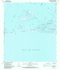 Bay Ronquille Louisiana Historical topographic map, 1:24000 scale, 7.5 X 7.5 Minute, Year 1993