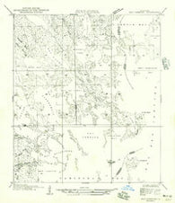 Bay Tambour Louisiana Historical topographic map, 1:31680 scale, 7.5 X 7.5 Minute, Year 1949