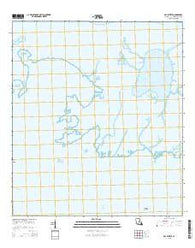 Bay Batiste Louisiana Current topographic map, 1:24000 scale, 7.5 X 7.5 Minute, Year 2015