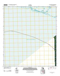 Bay Coquette Louisiana Historical topographic map, 1:24000 scale, 7.5 X 7.5 Minute, Year 2012