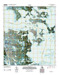Bay Dosgris Louisiana Historical topographic map, 1:24000 scale, 7.5 X 7.5 Minute, Year 2012