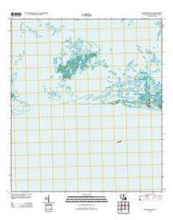 Bay Ronquille Louisiana Historical topographic map, 1:24000 scale, 7.5 X 7.5 Minute, Year 2012