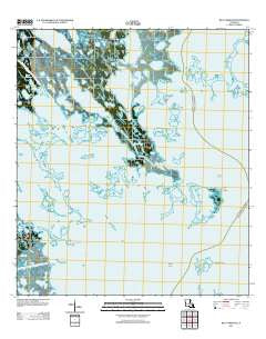 Bay Tambour Louisiana Historical topographic map, 1:24000 scale, 7.5 X 7.5 Minute, Year 2012