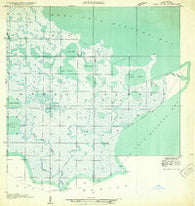 Bayou Blanc Louisiana Historical topographic map, 1:31680 scale, 7.5 X 7.5 Minute, Year 1932