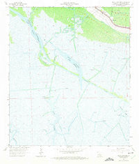 Bayou Cocodrie Louisiana Historical topographic map, 1:24000 scale, 7.5 X 7.5 Minute, Year 1964