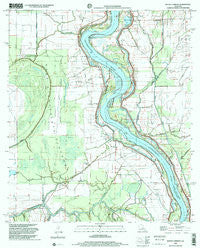 Bayou Current Louisiana Historical topographic map, 1:24000 scale, 7.5 X 7.5 Minute, Year 1998