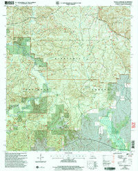 Bayou L'ivrogne Louisiana Historical topographic map, 1:24000 scale, 7.5 X 7.5 Minute, Year 2003