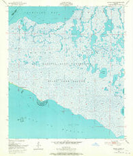 Bayou Lucien Louisiana Historical topographic map, 1:24000 scale, 7.5 X 7.5 Minute, Year 1951