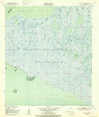 Bayou Lucien Louisiana Historical topographic map, 1:24000 scale, 7.5 X 7.5 Minute, Year 1951