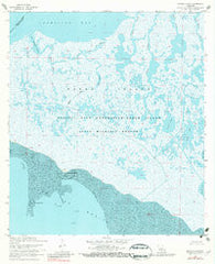 Bayou Lucien Louisiana Historical topographic map, 1:24000 scale, 7.5 X 7.5 Minute, Year 1968