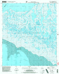 Bayou Lucien Louisiana Historical topographic map, 1:24000 scale, 7.5 X 7.5 Minute, Year 1998