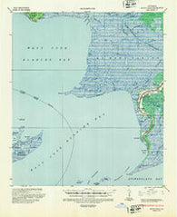 Bayou Sale Louisiana Historical topographic map, 1:62500 scale, 15 X 15 Minute, Year 1937