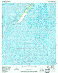 Bayou Sauveur Louisiana Historical topographic map, 1:24000 scale, 7.5 X 7.5 Minute, Year 1994