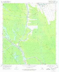 Bayou Sorrel Louisiana Historical topographic map, 1:24000 scale, 7.5 X 7.5 Minute, Year 1969