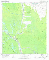 Bayou Sorrel Louisiana Historical topographic map, 1:24000 scale, 7.5 X 7.5 Minute, Year 1969