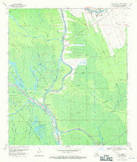 Bayou Sorrel Louisiana Historical topographic map, 1:24000 scale, 7.5 X 7.5 Minute, Year 1969