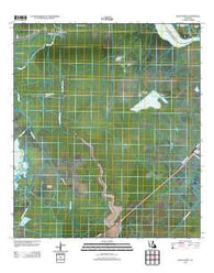 Bayou Boeuf Louisiana Historical topographic map, 1:24000 scale, 7.5 X 7.5 Minute, Year 2012