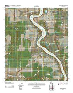 Bayou Current Louisiana Historical topographic map, 1:24000 scale, 7.5 X 7.5 Minute, Year 2012