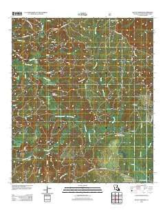 Bayou Livrogne Louisiana Historical topographic map, 1:24000 scale, 7.5 X 7.5 Minute, Year 2012